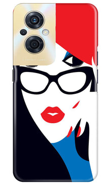 Girlish Mobile Back Case for Oppo F21s Pro 5G  (Design - 131)