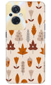 Leaf Pattern Art Case for Oppo F21s Pro 5G  (Design - 132)