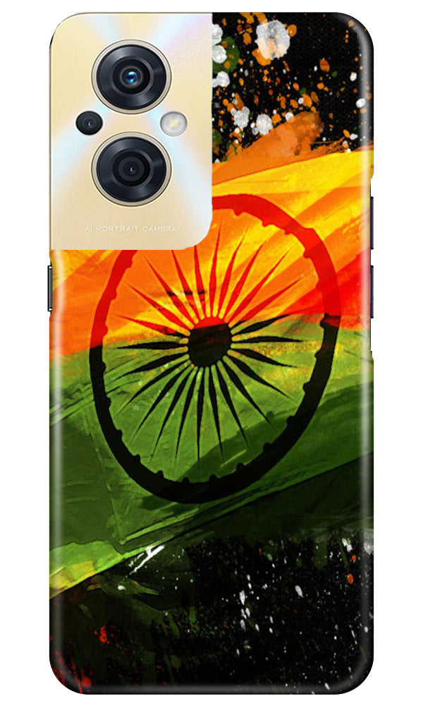 Indian Flag Case for Oppo F21s Pro 5G  (Design - 137)