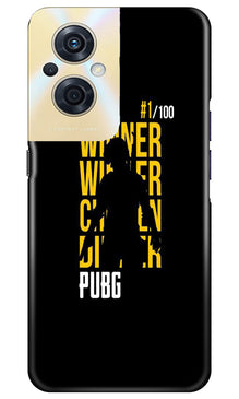 Pubg Winner Winner Mobile Back Case for Oppo F21s Pro 5G  (Design - 146)