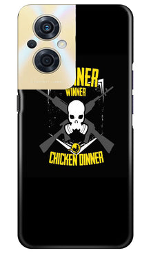 Winner Winner Chicken Dinner Mobile Back Case for Oppo F21s Pro 5G  (Design - 147)