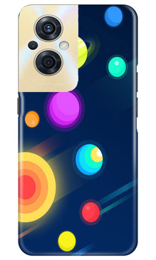 Solar Planet Mobile Back Case for Oppo F21s Pro 5G (Design - 166)