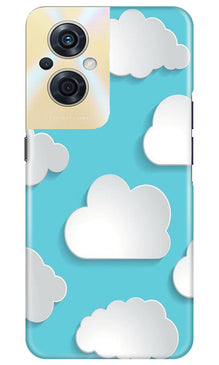 Clouds Mobile Back Case for Oppo F21s Pro 5G (Design - 179)