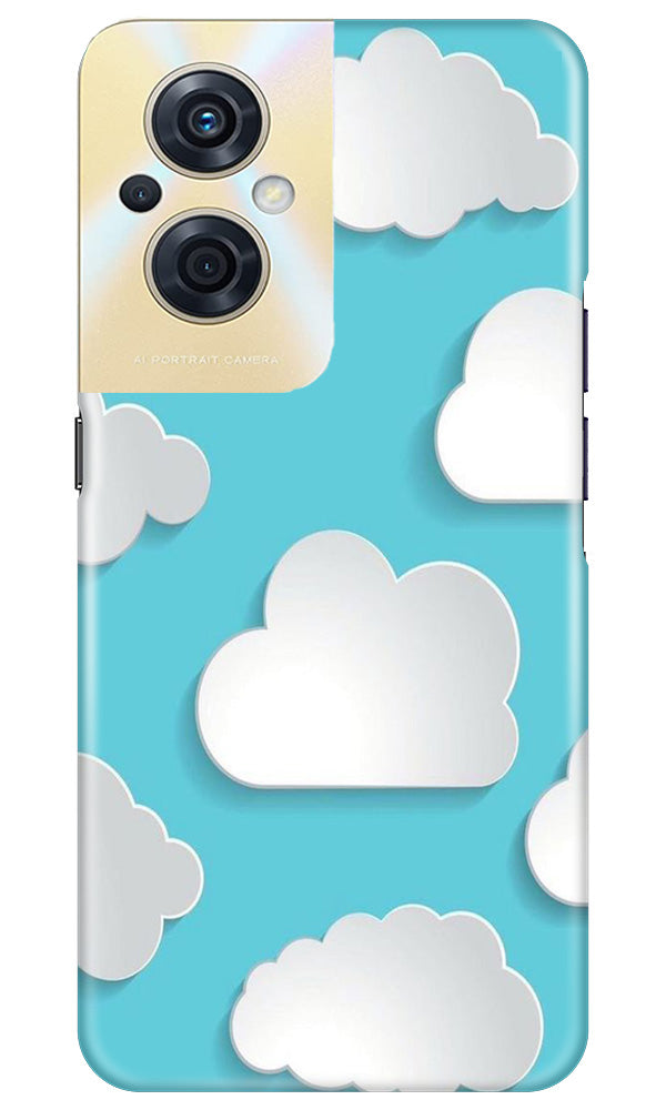 Clouds Case for Oppo F21s Pro 5G (Design No. 179)