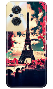Eiffel Tower Mobile Back Case for Oppo F21s Pro 5G (Design - 181)