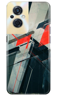 Modern Art Mobile Back Case for Oppo F21s Pro 5G (Design - 200)