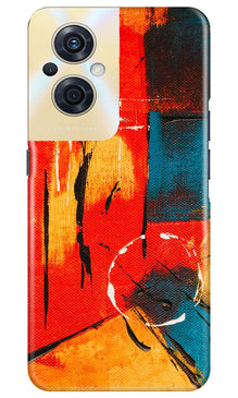 Modern Art Mobile Back Case for Oppo F21s Pro 5G (Design - 208)