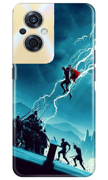 Thor Avengers Mobile Back Case for Oppo F21s Pro 5G (Design - 212)