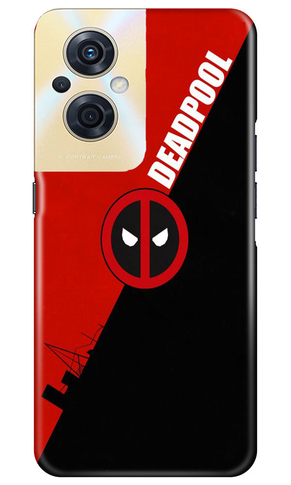 Deadpool Case for Oppo F21s Pro 5G (Design No. 217)