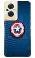 Captain America Shield Case for Oppo F21s Pro 5G (Design No. 222)