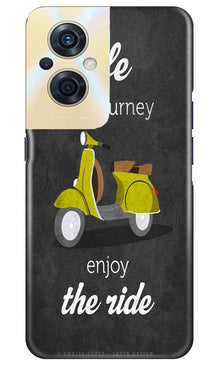 Life is a Journey Mobile Back Case for Oppo F21s Pro 5G (Design - 230)