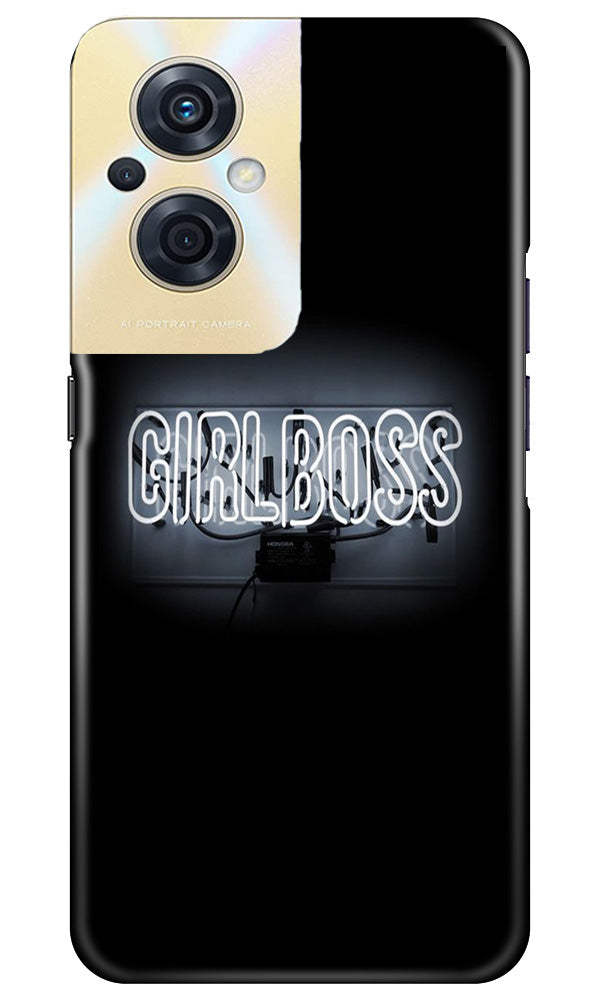 Girl Boss Black Case for Oppo F21s Pro 5G (Design No. 237)