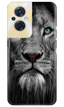 Lion Mobile Back Case for Oppo F21s Pro 5G (Design - 241)