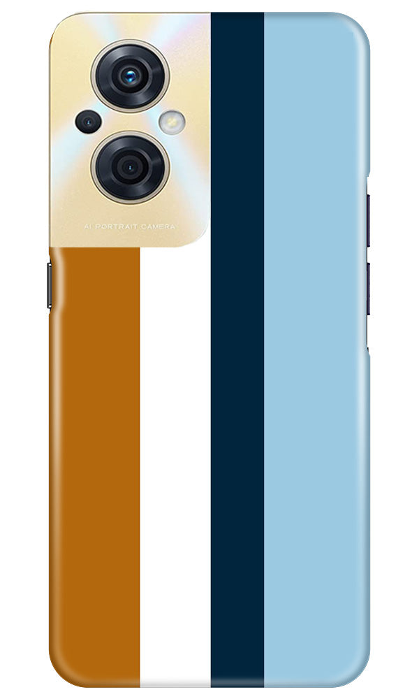 Diffrent Four Color Pattern Case for Oppo F21s Pro 5G (Design No. 244)