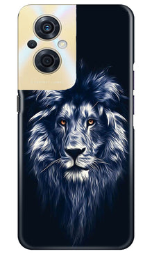 Lion Mobile Back Case for Oppo F21s Pro 5G (Design - 250)