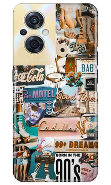 Vintage Design Mobile Back Case for Oppo F21s Pro 5G (Design - 253)