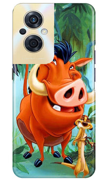 Timon and Pumbaa Mobile Back Case for Oppo F21s Pro 5G (Design - 267)