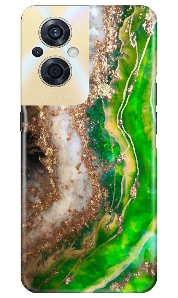 Marble Texture Mobile Back Case for Oppo F21s Pro 5G (Design - 269)