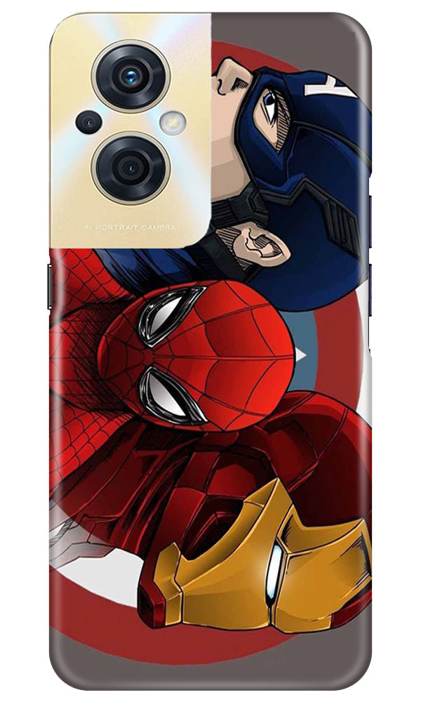 Superhero Mobile Back Case for Oppo F21s Pro 5G (Design - 273)