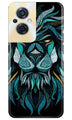 Lion Mobile Back Case for Oppo F21s Pro 5G (Design - 276)