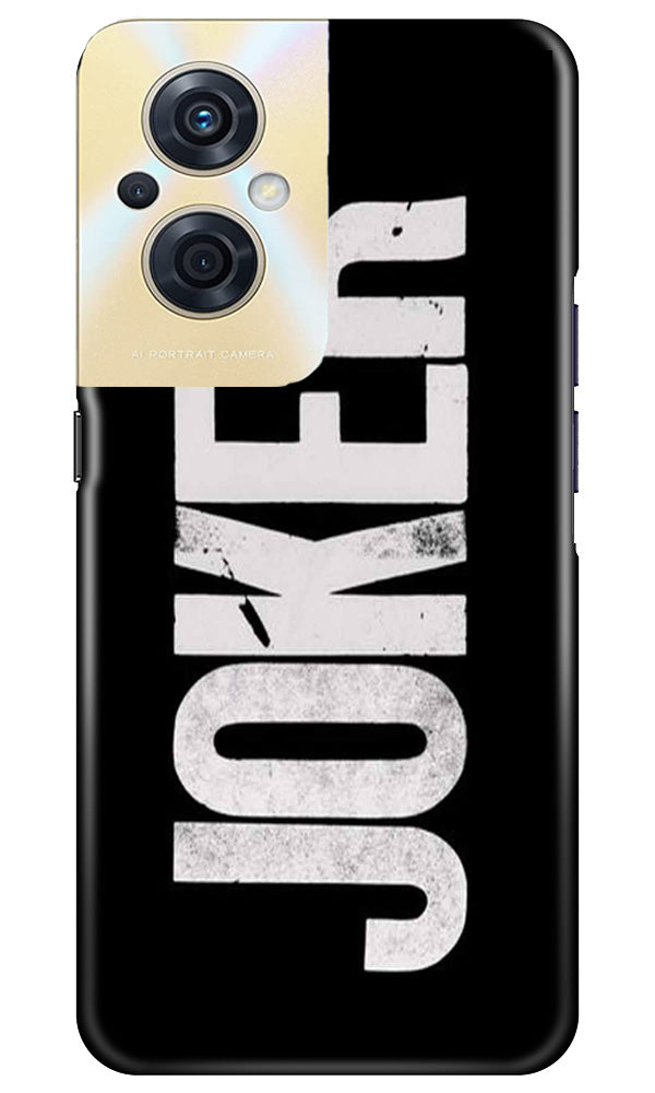 Joker Mobile Back Case for Oppo F21s Pro 5G (Design - 289)
