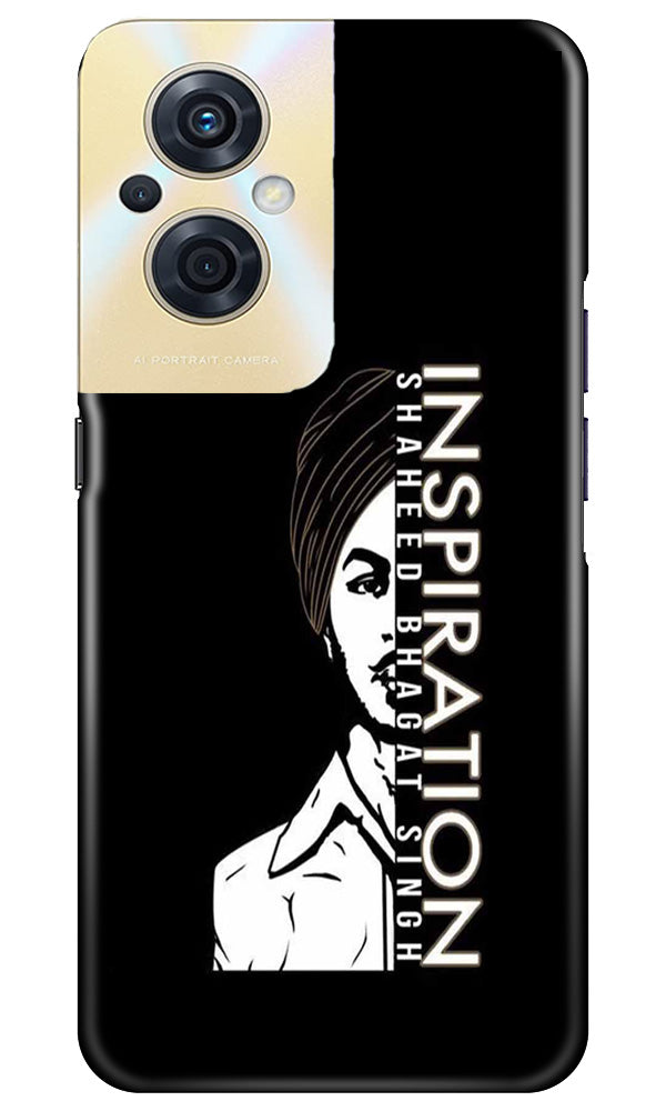 Bhagat Singh Mobile Back Case for Oppo F21s Pro 5G (Design - 291)