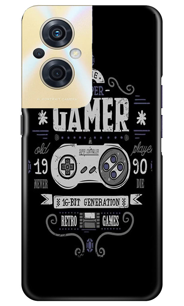 Gamer Mobile Back Case for Oppo F21s Pro 5G (Design - 292)