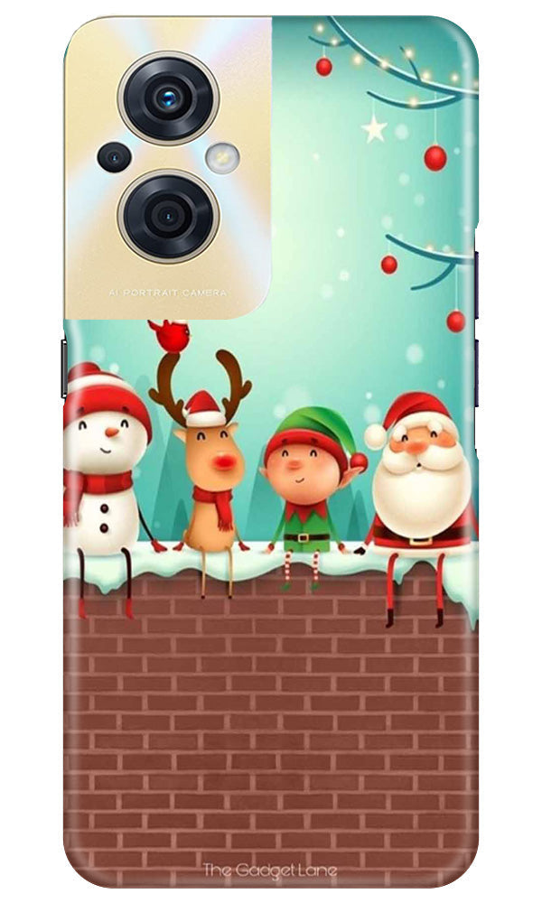 Santa Claus Mobile Back Case for Oppo F21s Pro 5G (Design - 296)