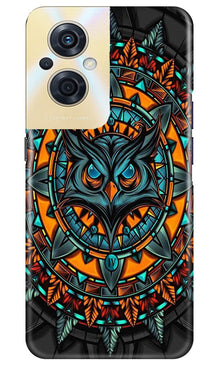 Owl Mobile Back Case for Oppo F21s Pro 5G (Design - 319)