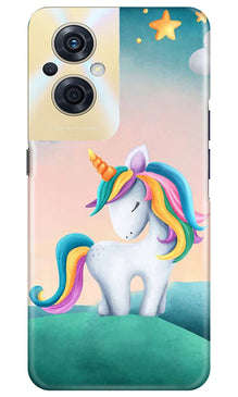 Unicorn Mobile Back Case for Oppo F21s Pro 5G (Design - 325)