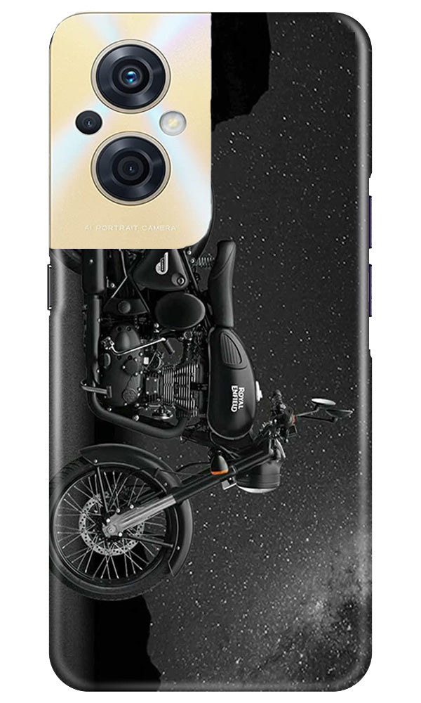 Royal Enfield Mobile Back Case for Oppo F21s Pro 5G (Design - 340)
