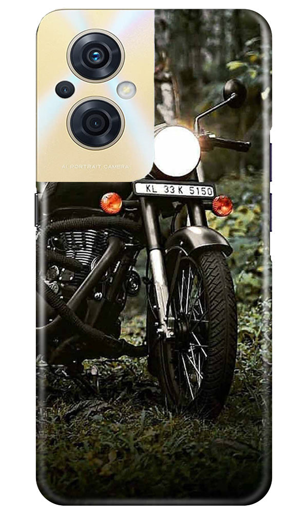 Royal Enfield Mobile Back Case for Oppo F21s Pro 5G (Design - 343)