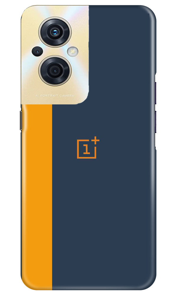 Oneplus Logo Mobile Back Case for Oppo F21s Pro 5G (Design - 353)
