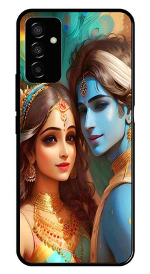Lord Radha Krishna Metal Mobile Case for Samsung Galaxy F23