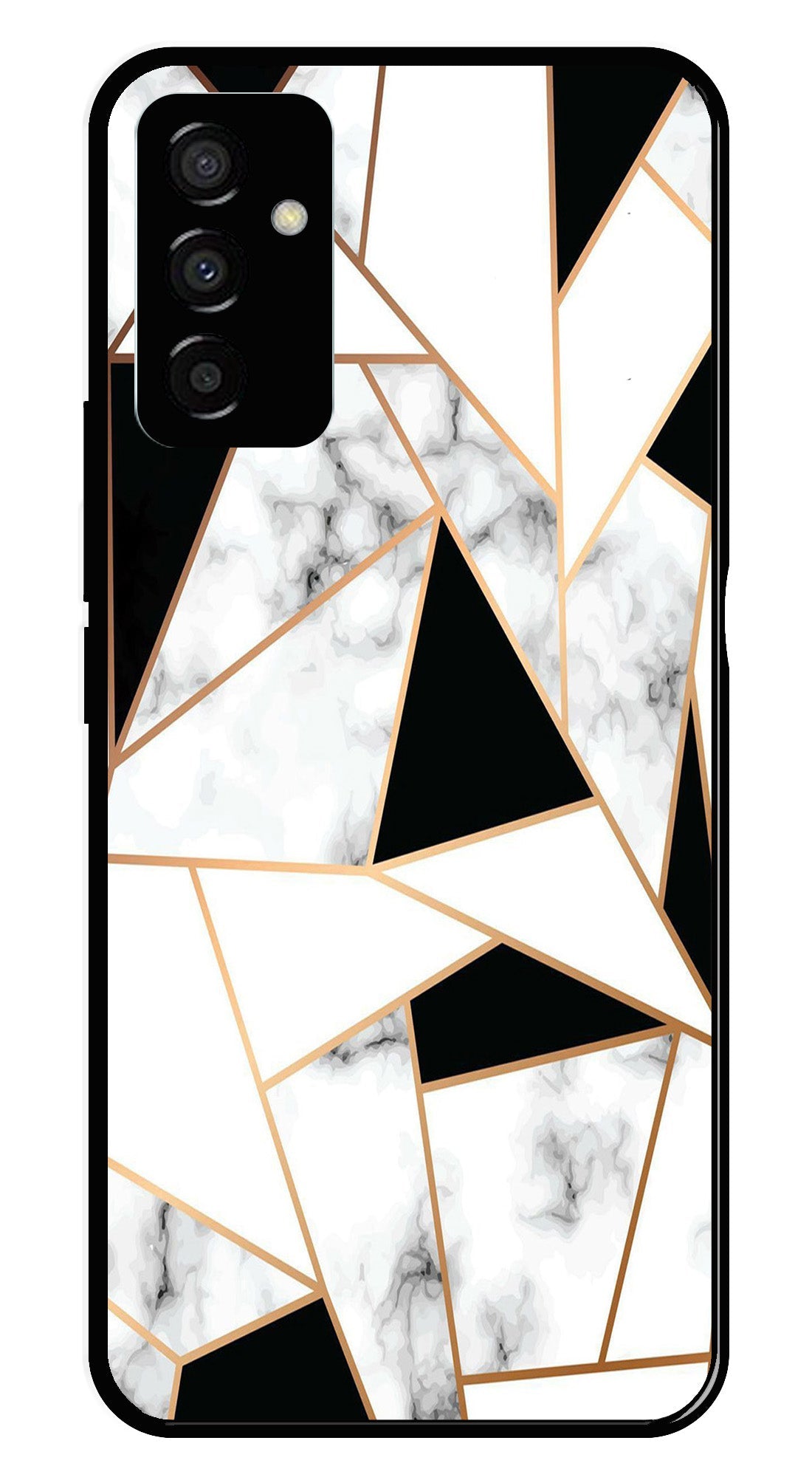 Marble Design2 Metal Mobile Case for Samsung Galaxy F23   (Design No -08)