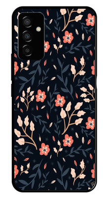 Floral Pattern Metal Mobile Case for Samsung Galaxy F23