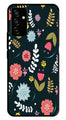 Floral Pattern2 Metal Mobile Case for Samsung Galaxy F23   (Design No -12)