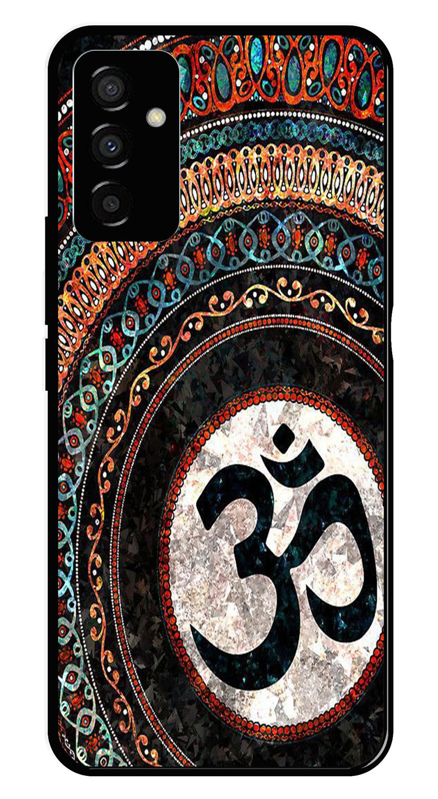 Oum Design Metal Mobile Case for Samsung Galaxy M23   (Design No -15)