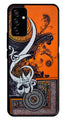 Qalander Art Metal Mobile Case for Samsung Galaxy F23   (Design No -16)