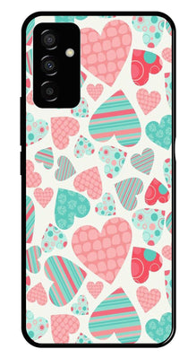 Hearts Pattern Metal Mobile Case for Samsung Galaxy F23