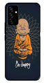 Be Happy Metal Mobile Case for Samsung Galaxy F23   (Design No -27)