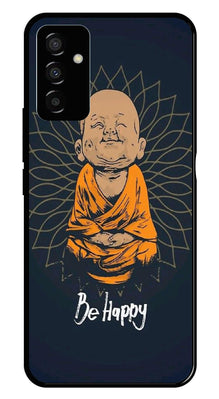 Be Happy Metal Mobile Case for Samsung Galaxy F23