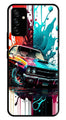 Vintage Car Metal Mobile Case for Samsung Galaxy M23   (Design No -29)