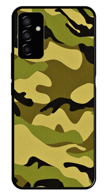 Army Pattern Metal Mobile Case for Samsung Galaxy F23