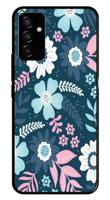 Flower Leaves Design Metal Mobile Case for Samsung Galaxy M23