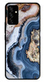 Marble Design Metal Mobile Case for Samsung Galaxy M23   (Design No -53)