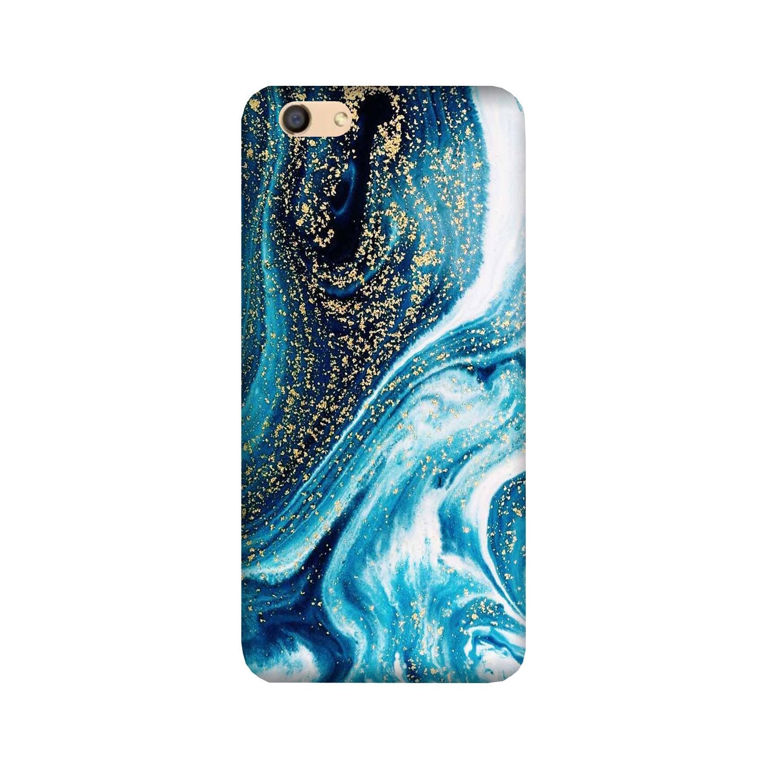 Marble Texture Mobile Back Case for Oppo F3(Design - 308)