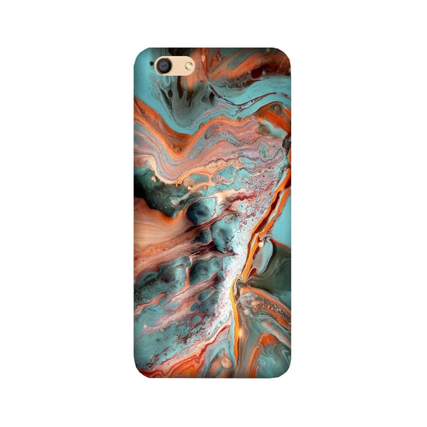 Marble Texture Mobile Back Case for Oppo F3 Plus  (Design - 309)