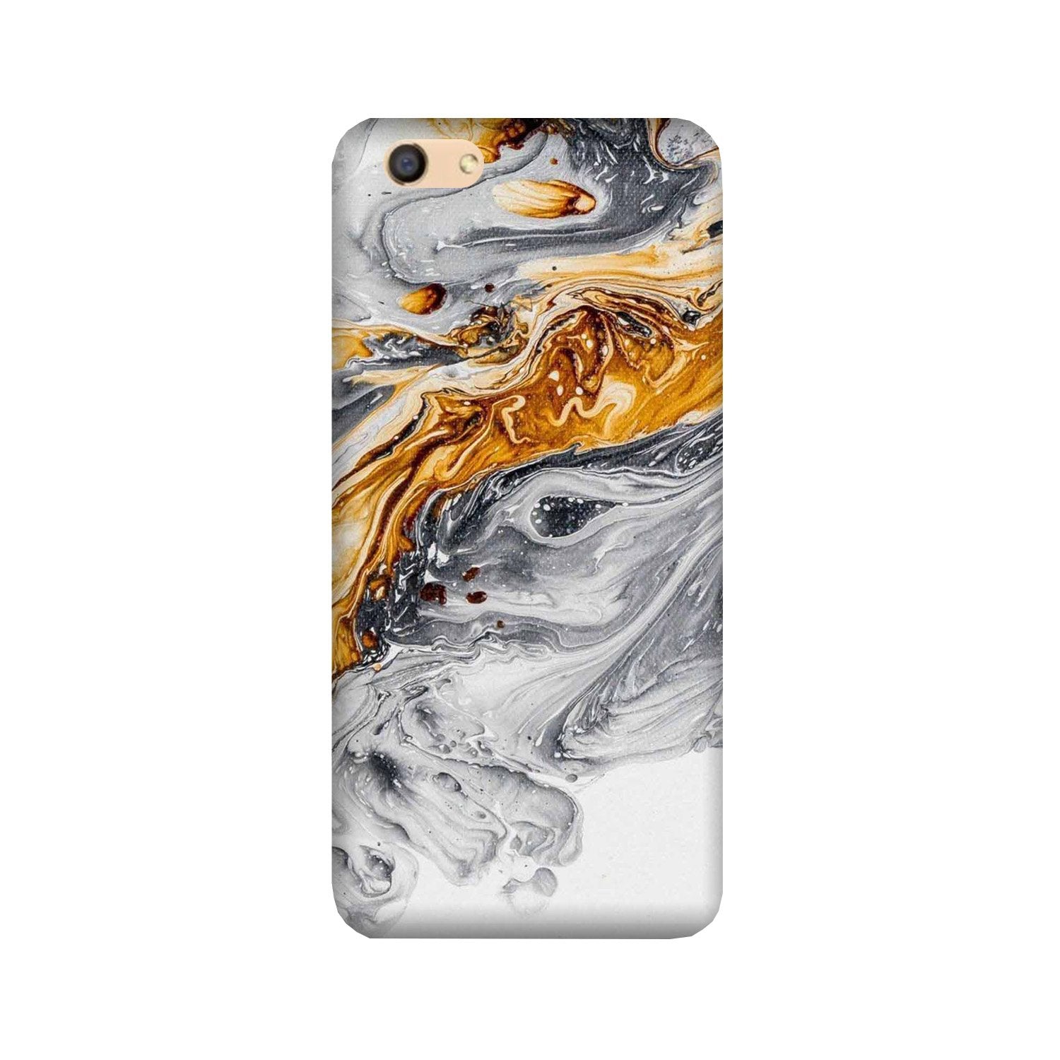 Marble Texture Mobile Back Case for Oppo F3(Design - 310)