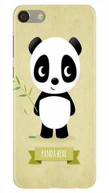 Panda Bear Mobile Back Case for Oppo F3  (Design - 317)